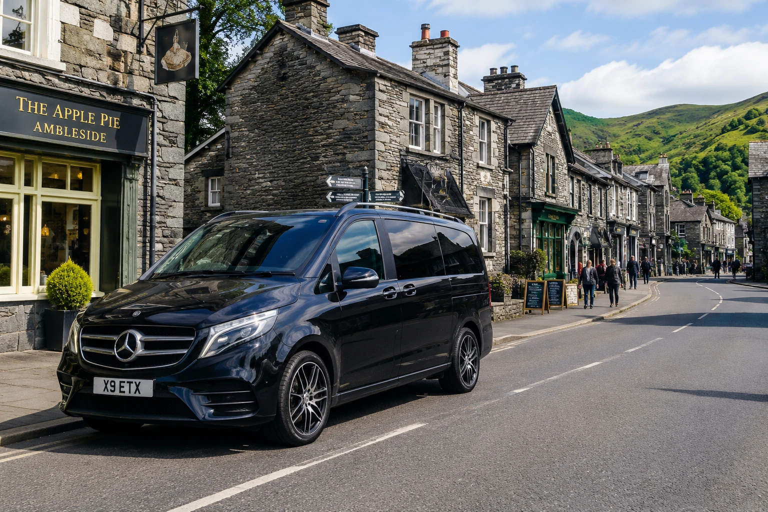 Ambleside chauffeur service in the Lake District