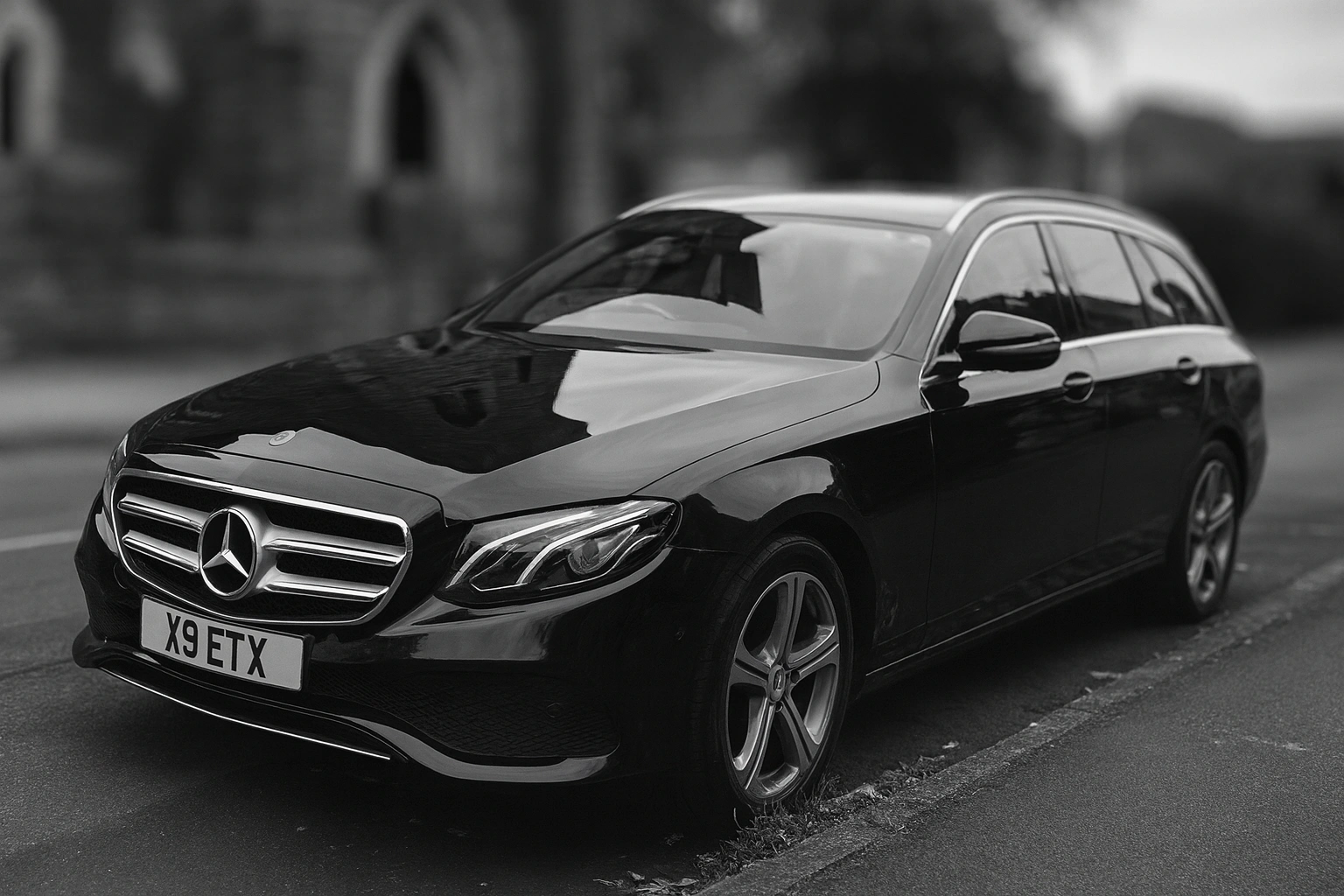 Mercedes E-Class chauffeur service Manchester