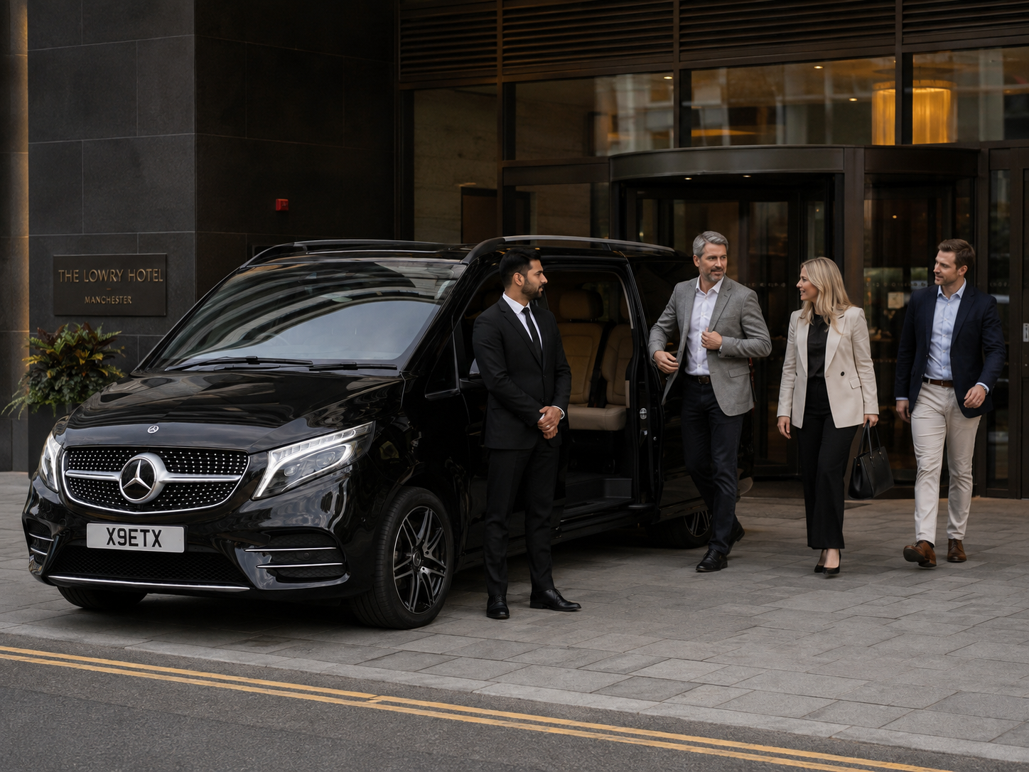 Manchester to Edinburgh chauffeur service