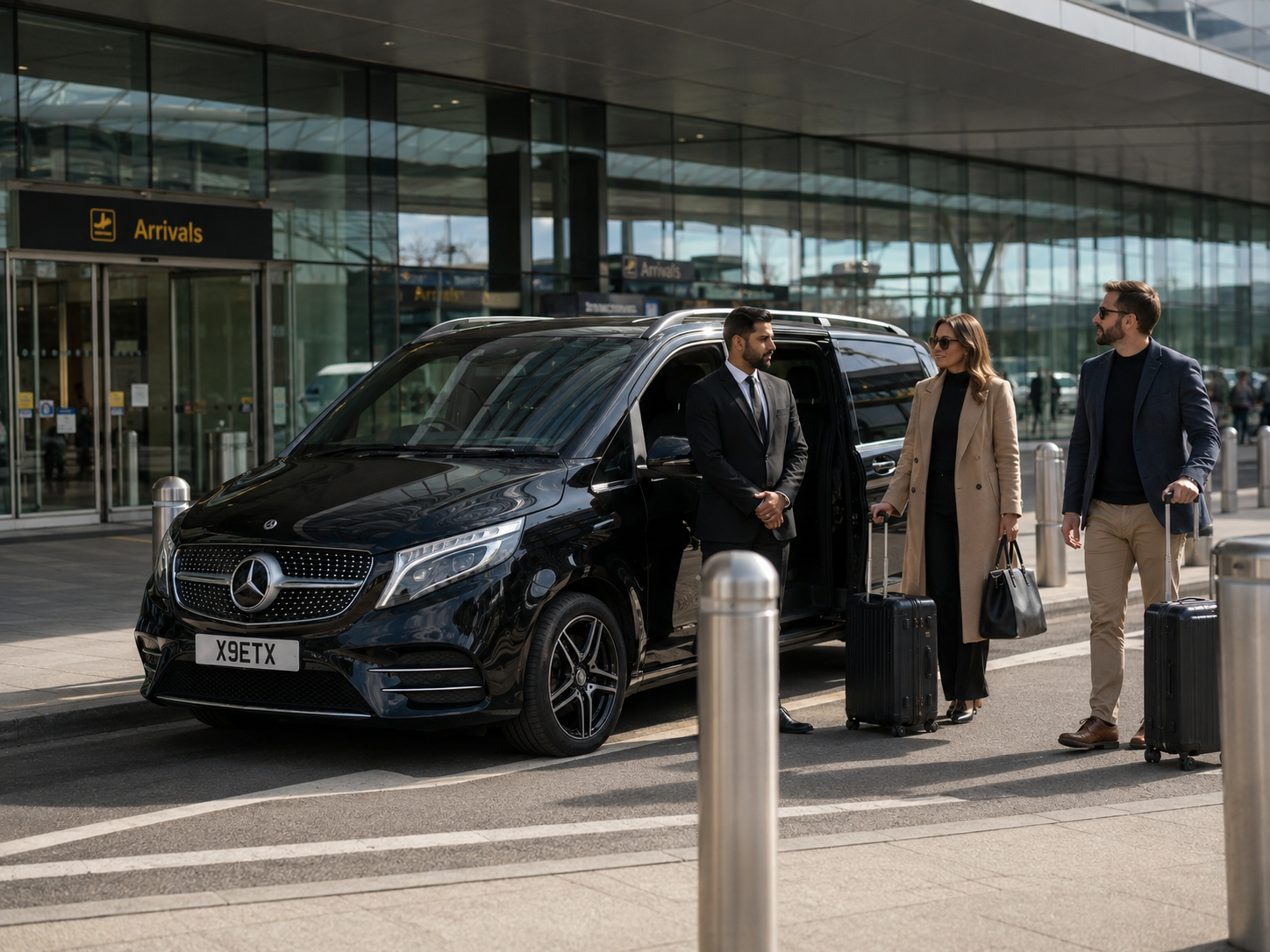 Manchester Airport to Edinburgh chauffeur transfer