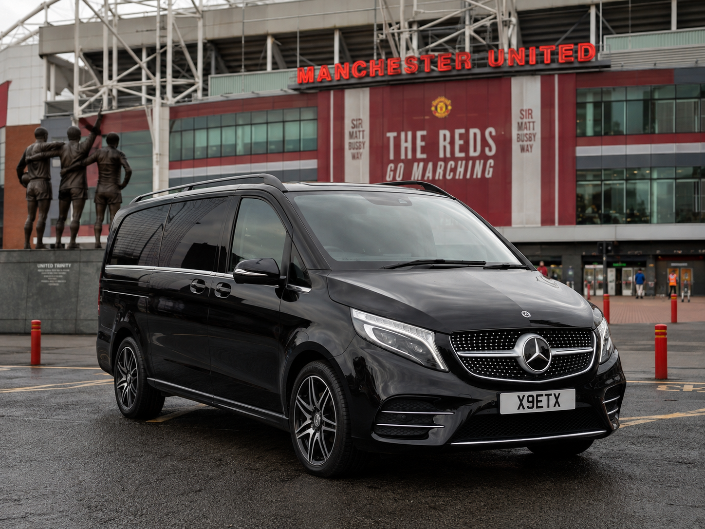 Old Trafford and Trafford Park chauffeur service